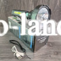 Аккумуляторный LED  фонарь ручной повербанк (powerbank) с солнечной панелью, USB выход  TY-829T